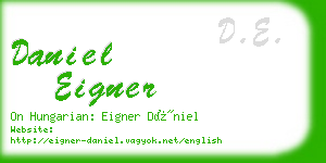 daniel eigner business card